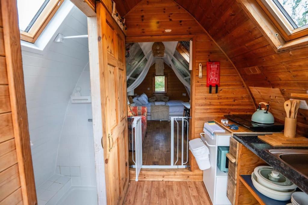 Robin Nest - Cosy Shepherd'S Hut Hideaway Callington Exterior foto